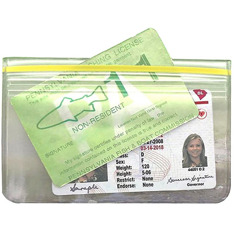 Coghlan's All-Weather Wallet, Waterproof Protection with Zip Lock Closure