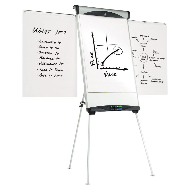Ampad Flip Charts 1" Ruled 27 x 34 White 50 Sheets 2/Pack 24034