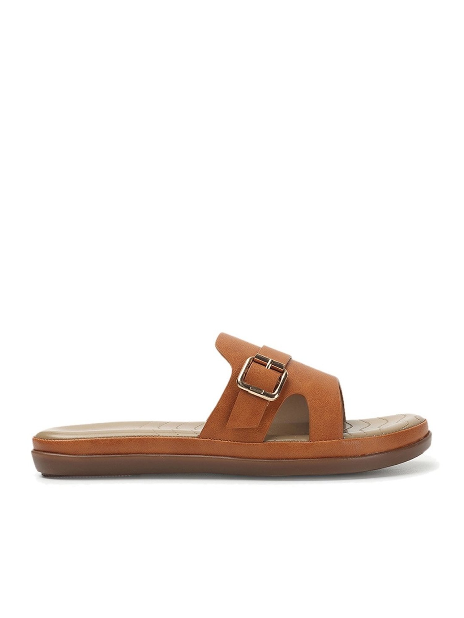 Iconics Women's Tan Casual Sandals