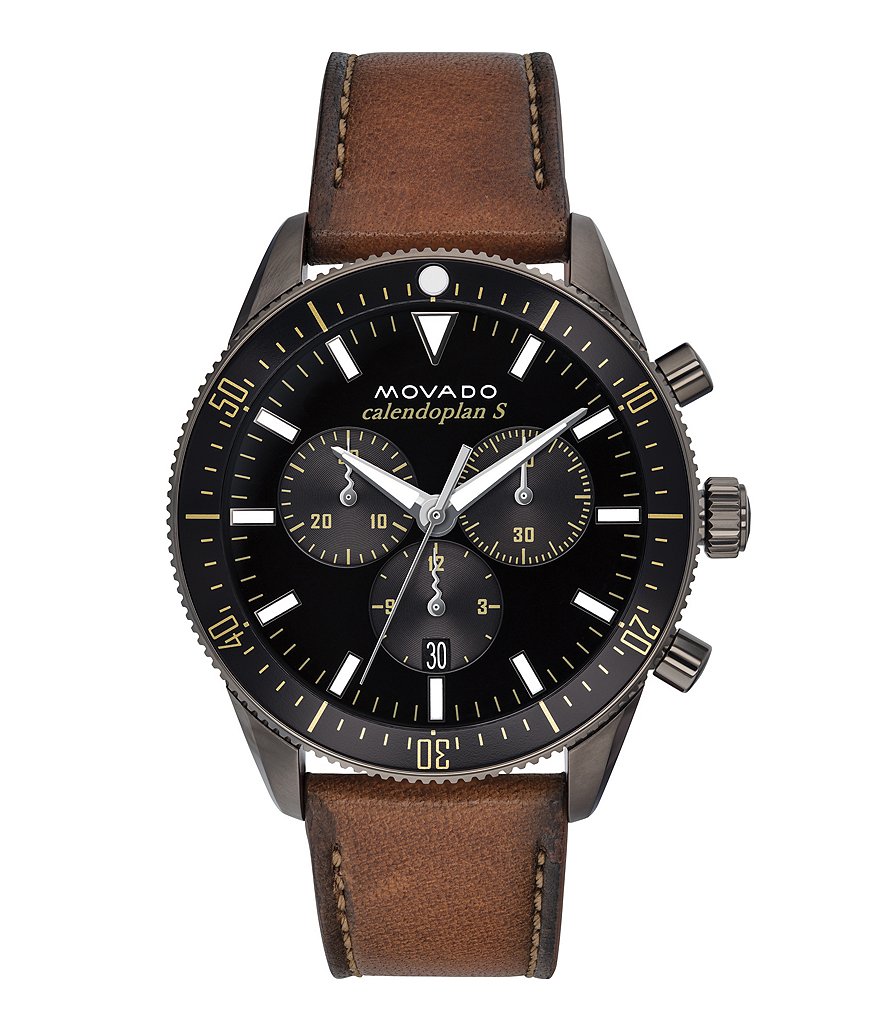 Movado Heritage Series Calendoplan S Chronograph Watch