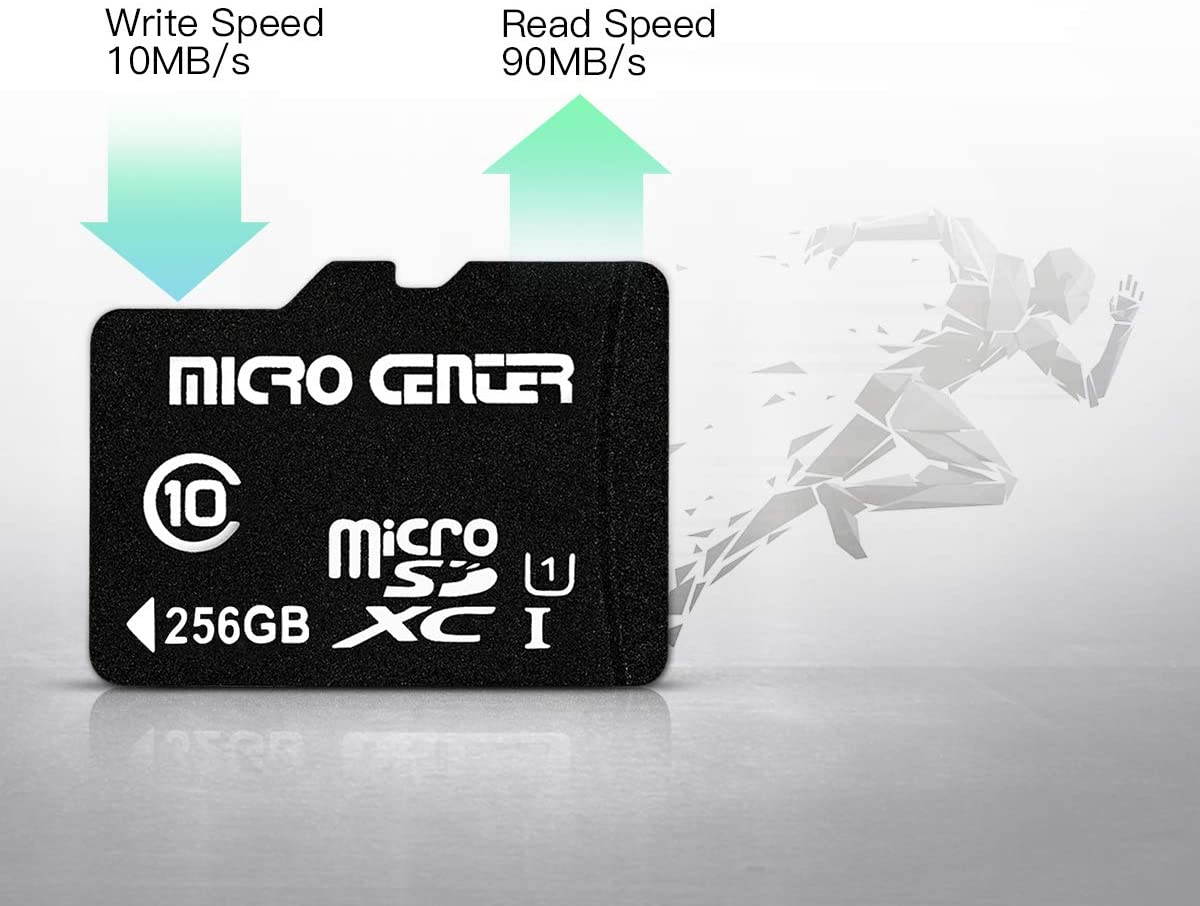 High Performance 64GB Micro SD Card,High-Speed 64GB TF Card, Class 10 Micro SDHC Flash Memory Card with SD Card Adapter