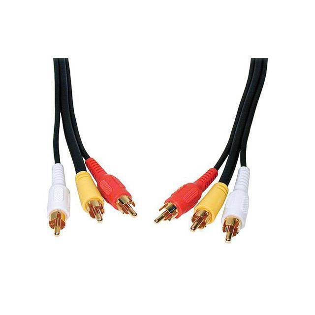 COMPREHENSIVE CONNECTIVITY COMPANY 3RCA-3RCA-6ST 6FT 3 RCA TO 3 RCA VIDEO/AUDIO