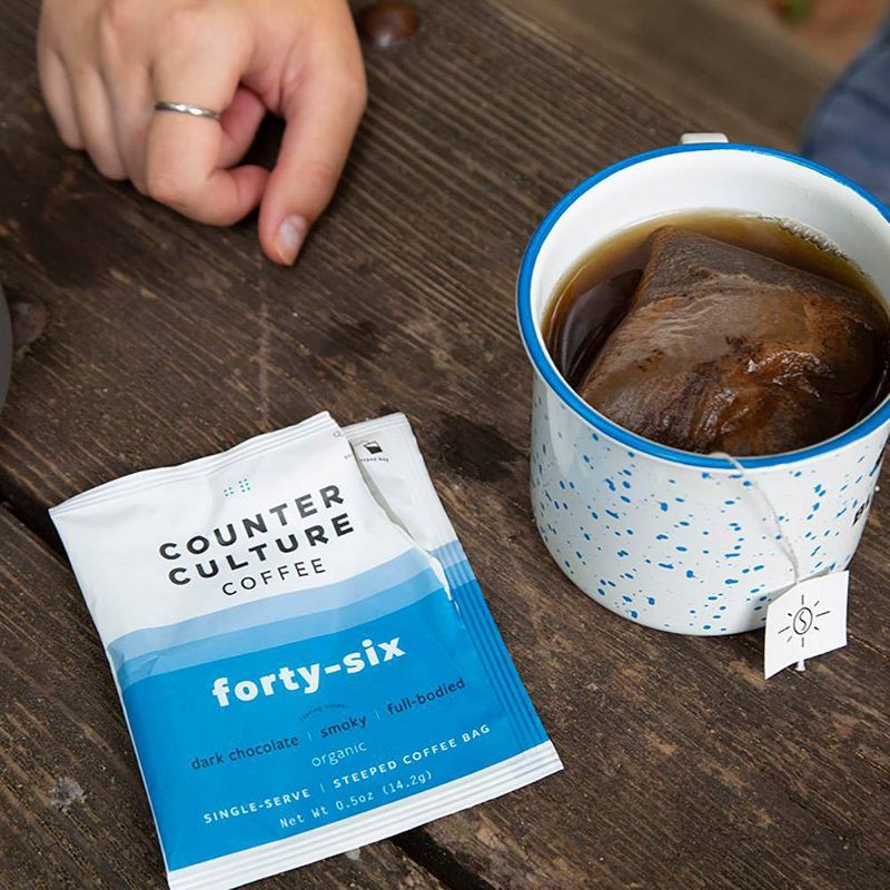 Counter Culture Forty Six Dark Roast Coffee Single Serve - 5ct