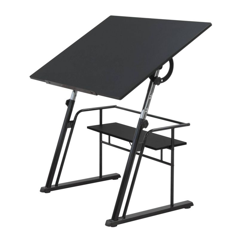 Zenith Adjustable Tilt Table - Black