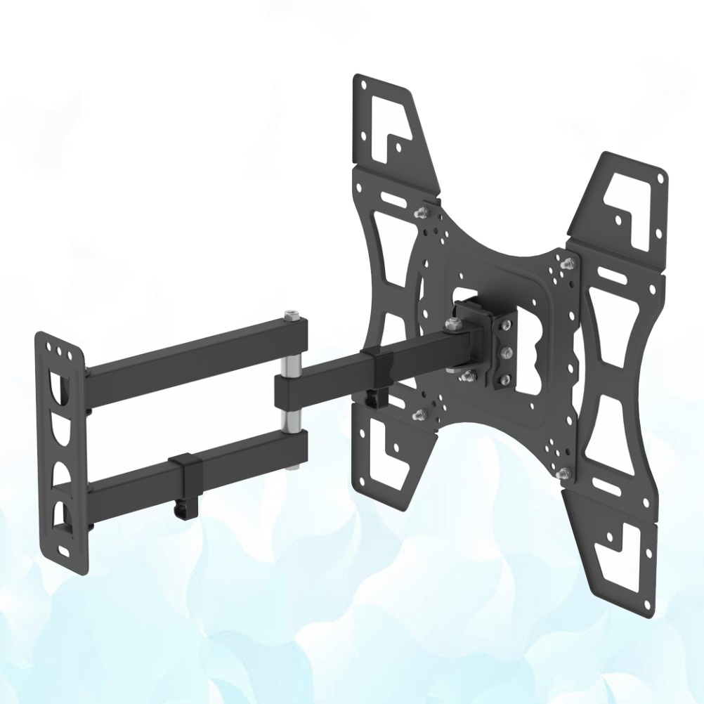 Adjustable Wall Mount Bracket Rotatable TV Stand Practical TV Rack Convenient TV Shelf for Home Living Room