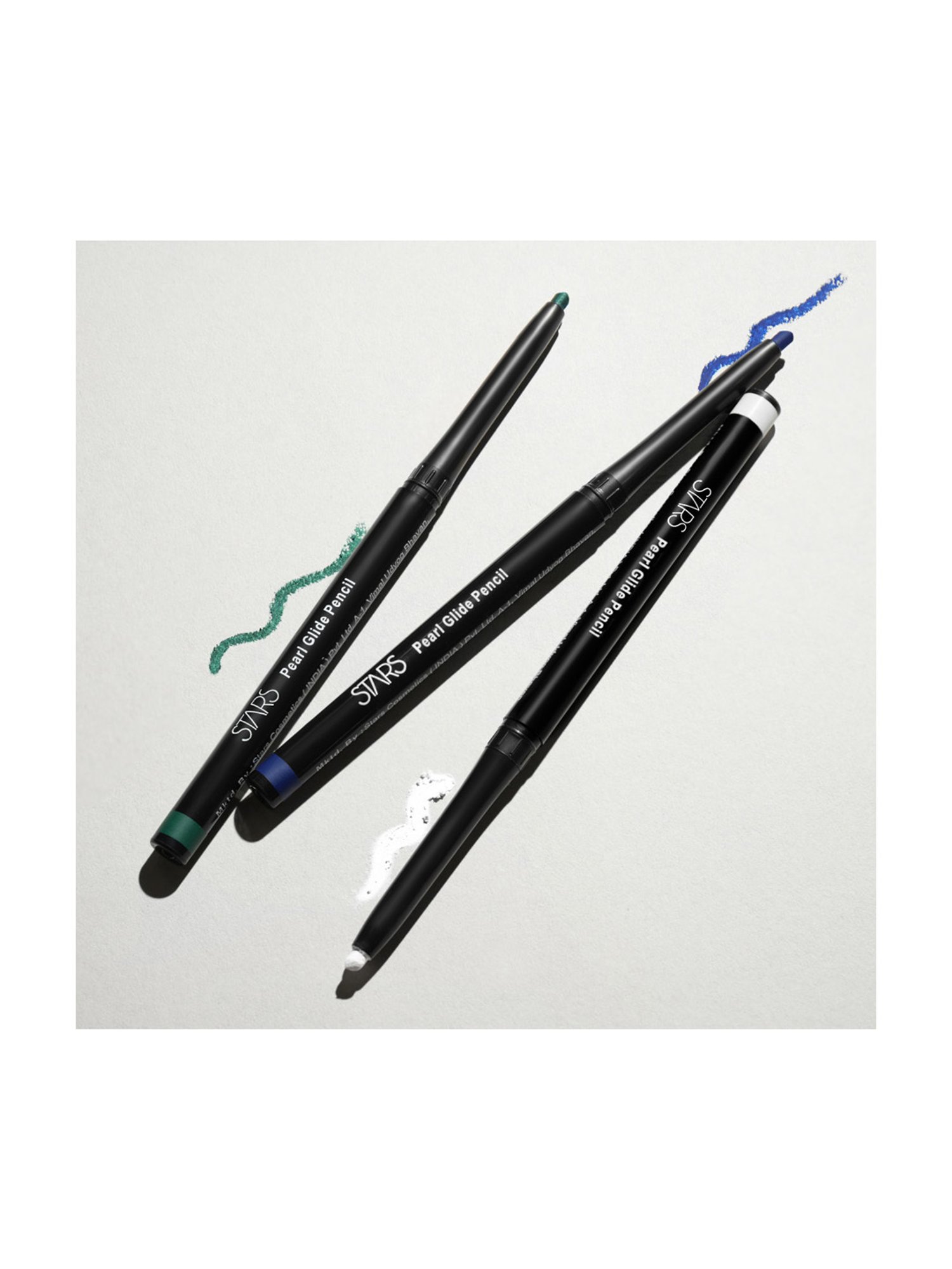 Stars Cosmetics Matte Finish Eye Make Up Pearl Glide Pencil No.5 Emerald - 1.2 gm