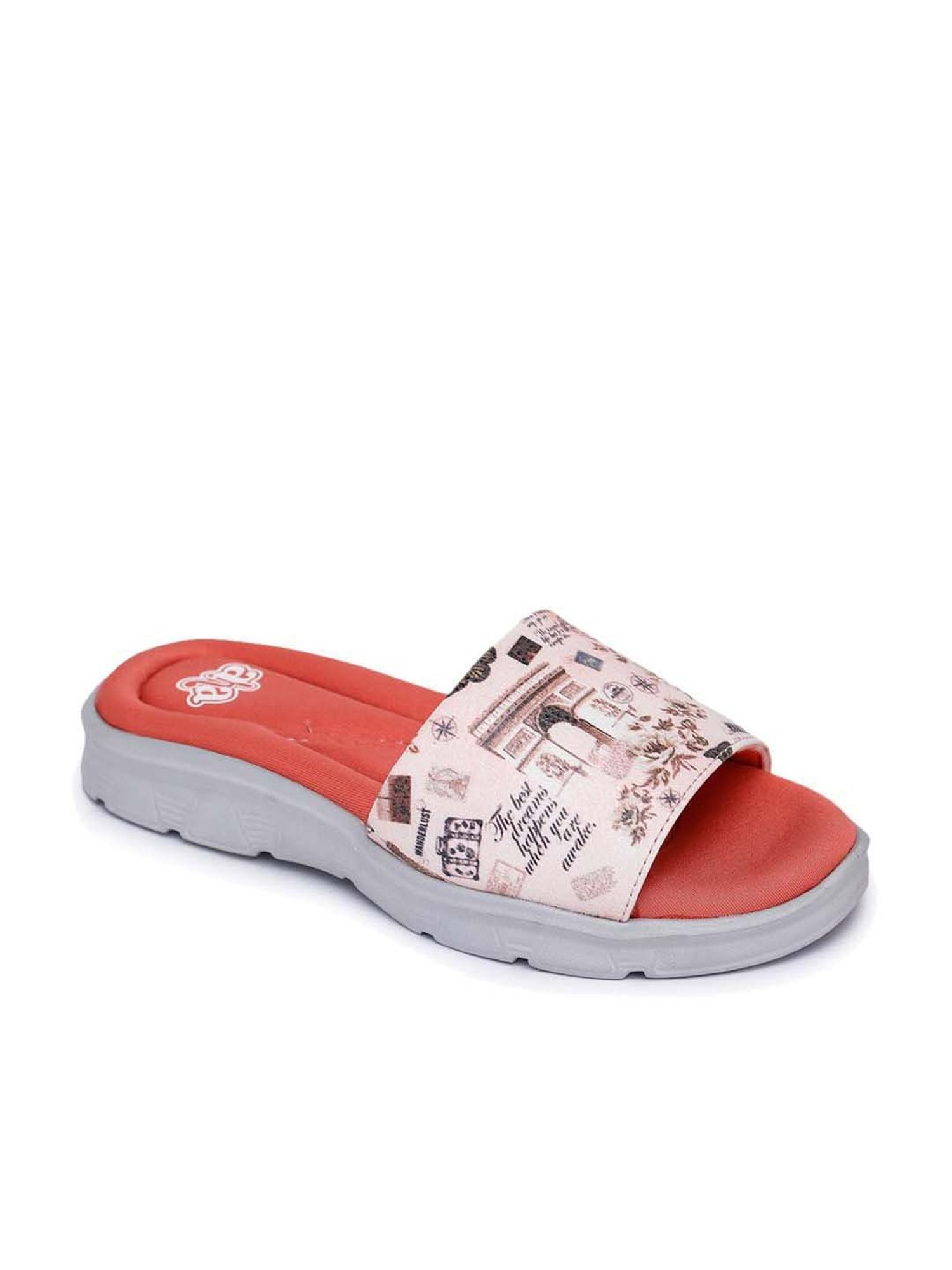 Aha by Liberty Women's Blush Pink Slides