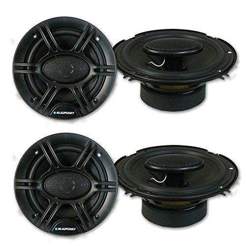 4 x blaupunkt 6.5" 4way car audio coaxial speakers 61/2" 720w