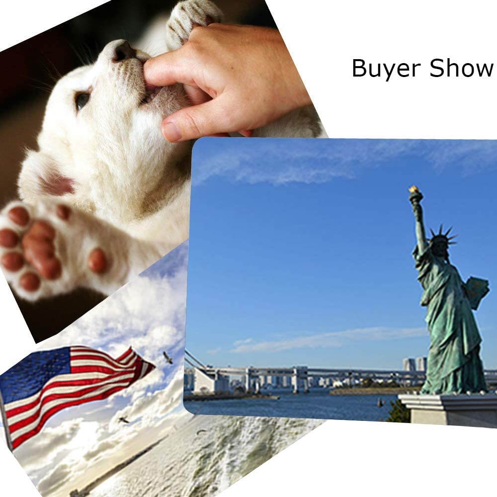 10pcs Sublimation Mouse Pad Blank Mouse Pad Sublimation Blanks Mousepad for Sublimation Transfer Heat Press Printing Crafts Non Slip Bottom 24x20x0.3CM