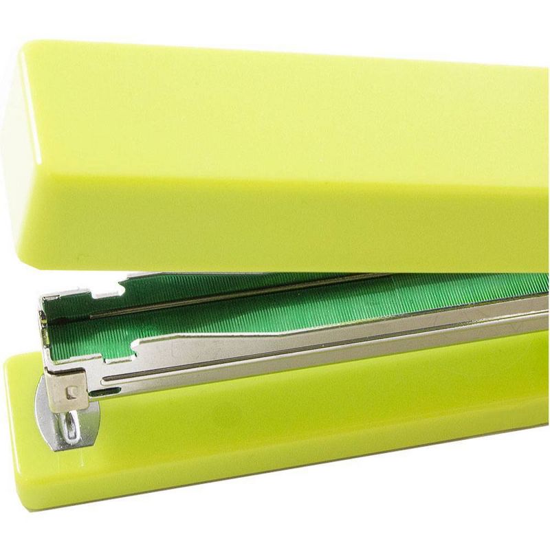 JAM Paper Modern Desk Stapler - Lime