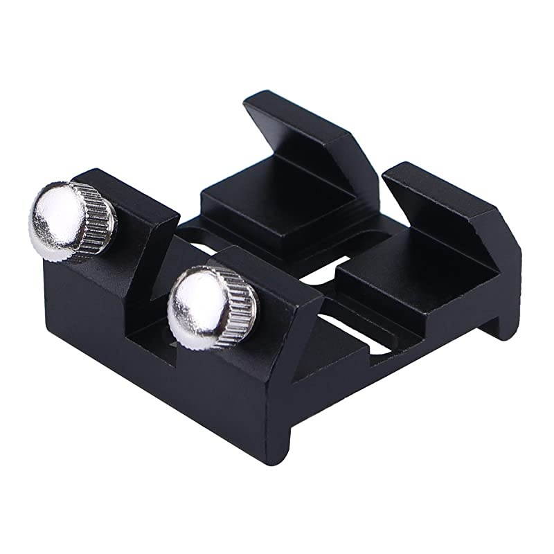 Universal Dovetail Base for Finder Scope Ideal for Installation of Finder Scope Green Laser Pointer Bracket for Optical Telescope