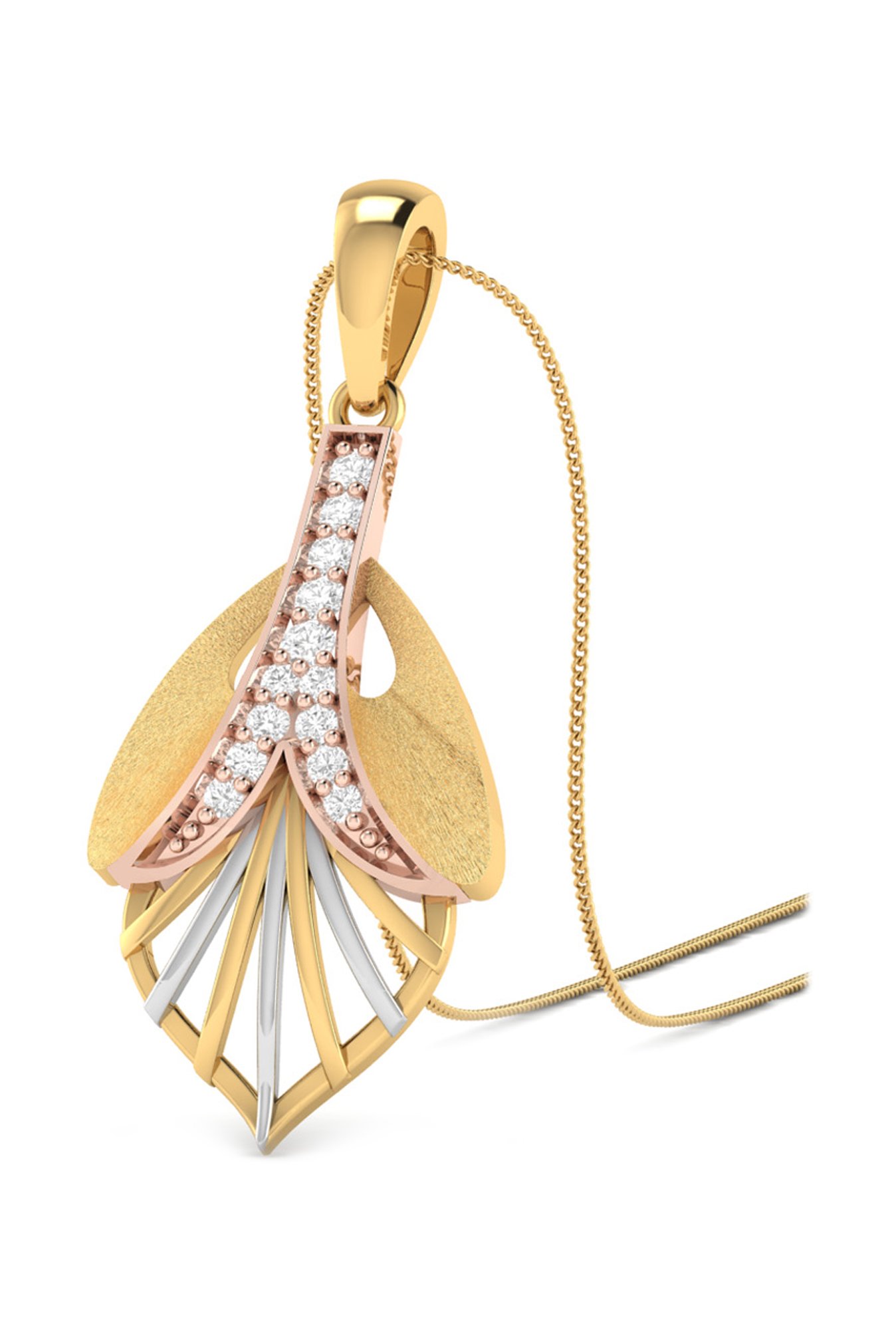 PC Jeweller Cowen 22 kt Gold Pendant without Chain