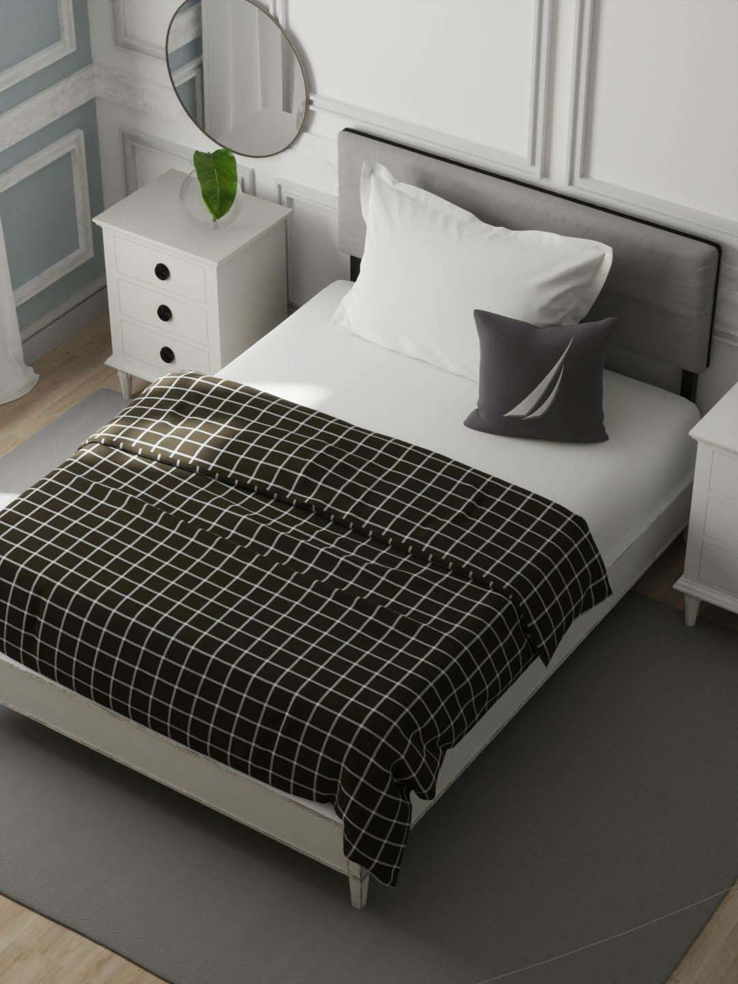 JaipurFabric Green Cotton 150 GSM Reversible Ac Dohar