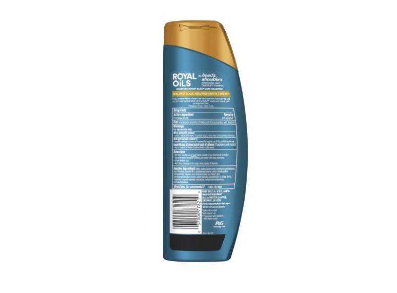 Royal Oils by Head & Shoulders Moisture Boost Scalp Care Shampoo for Natural, Coily and Curly Hair - 13.5 fl oz