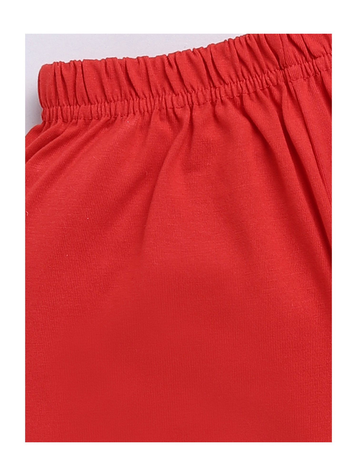 Todd N Teen Kids Grey & Red Printed T-Shirt With Shorts