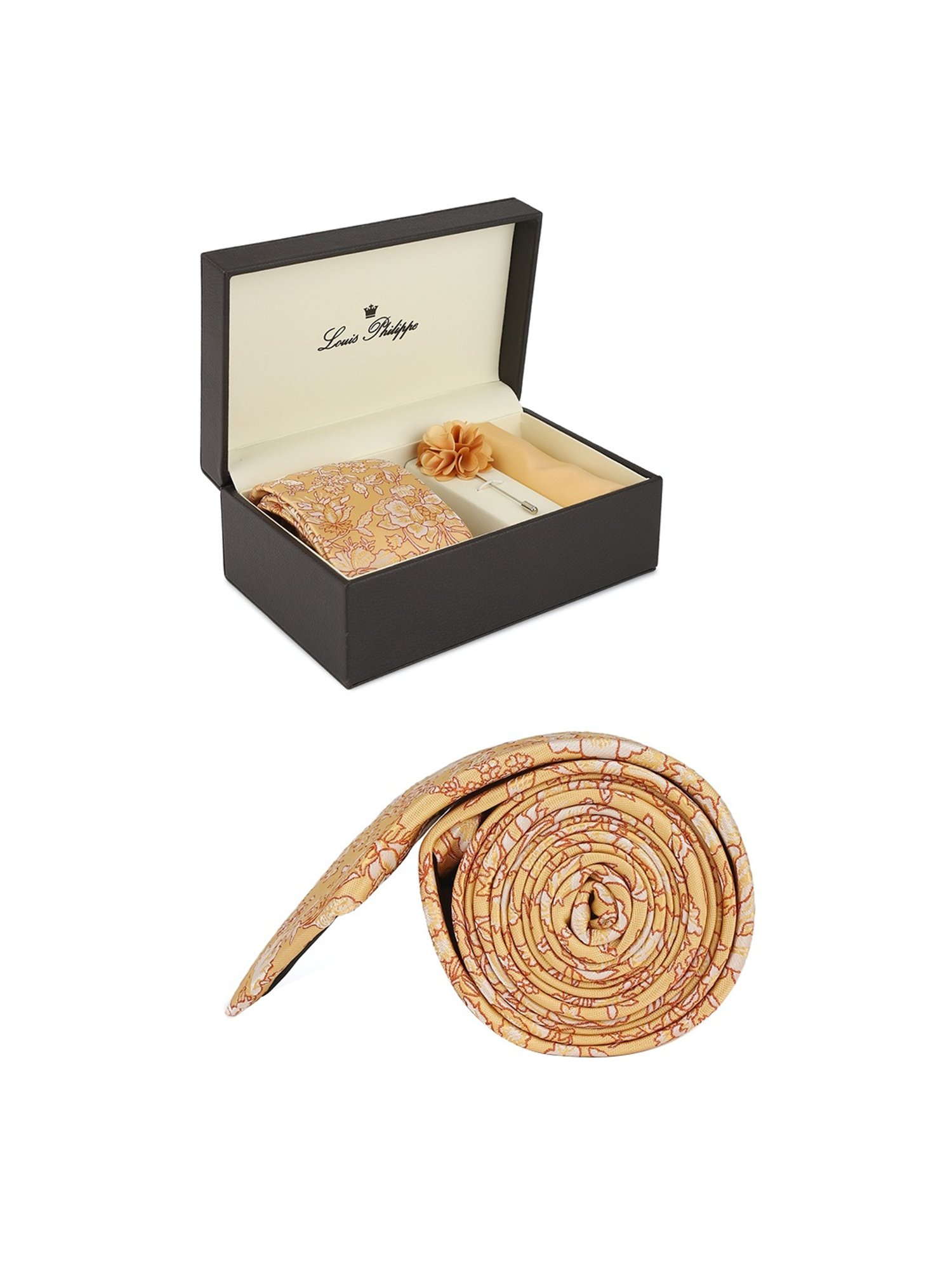 CHOKORE Red and Yellow Checks Tie