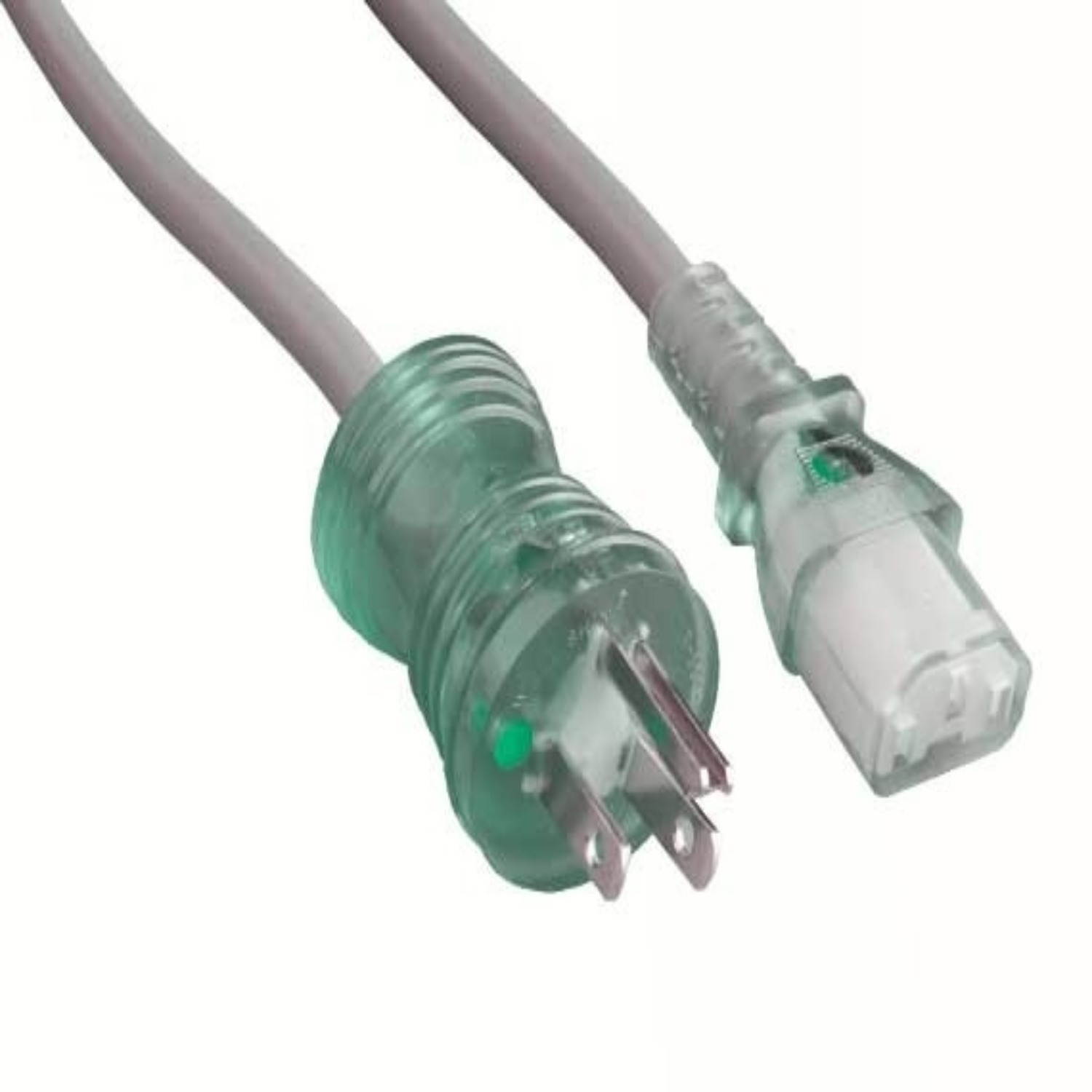 SANOXY Cables and Adapters; 6ft Hospital-Grade Power Cord 18 AWG 10A 125V (NEMA 5-15P to IEC320 C13)