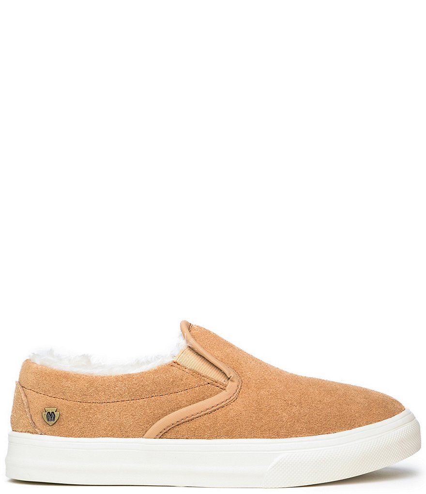 Minnetonka Women's Wilder Faux Fur Trim Sneakers