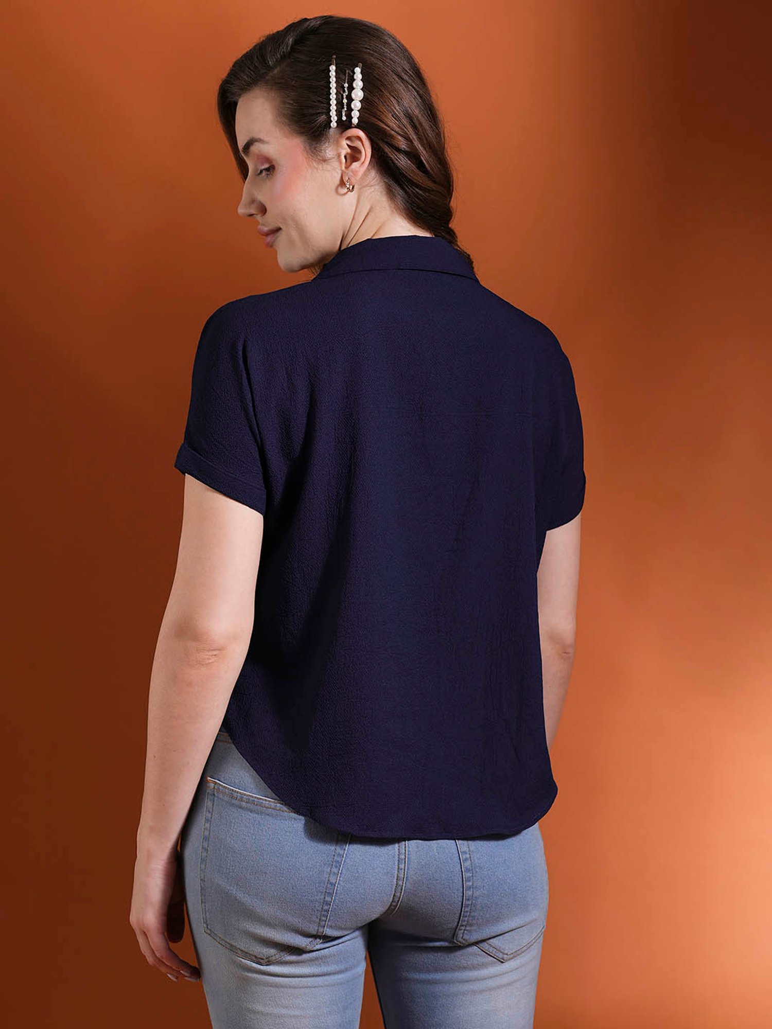 Globus Navy Top