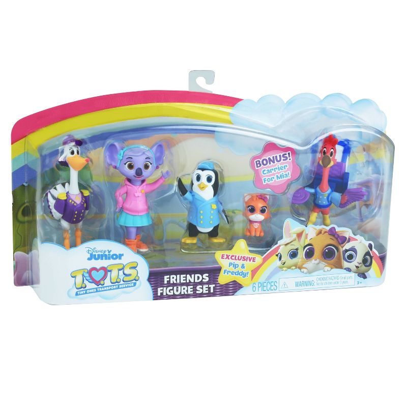 Disney Junior T.O.T.S. Collectible Figure Set - 6pc