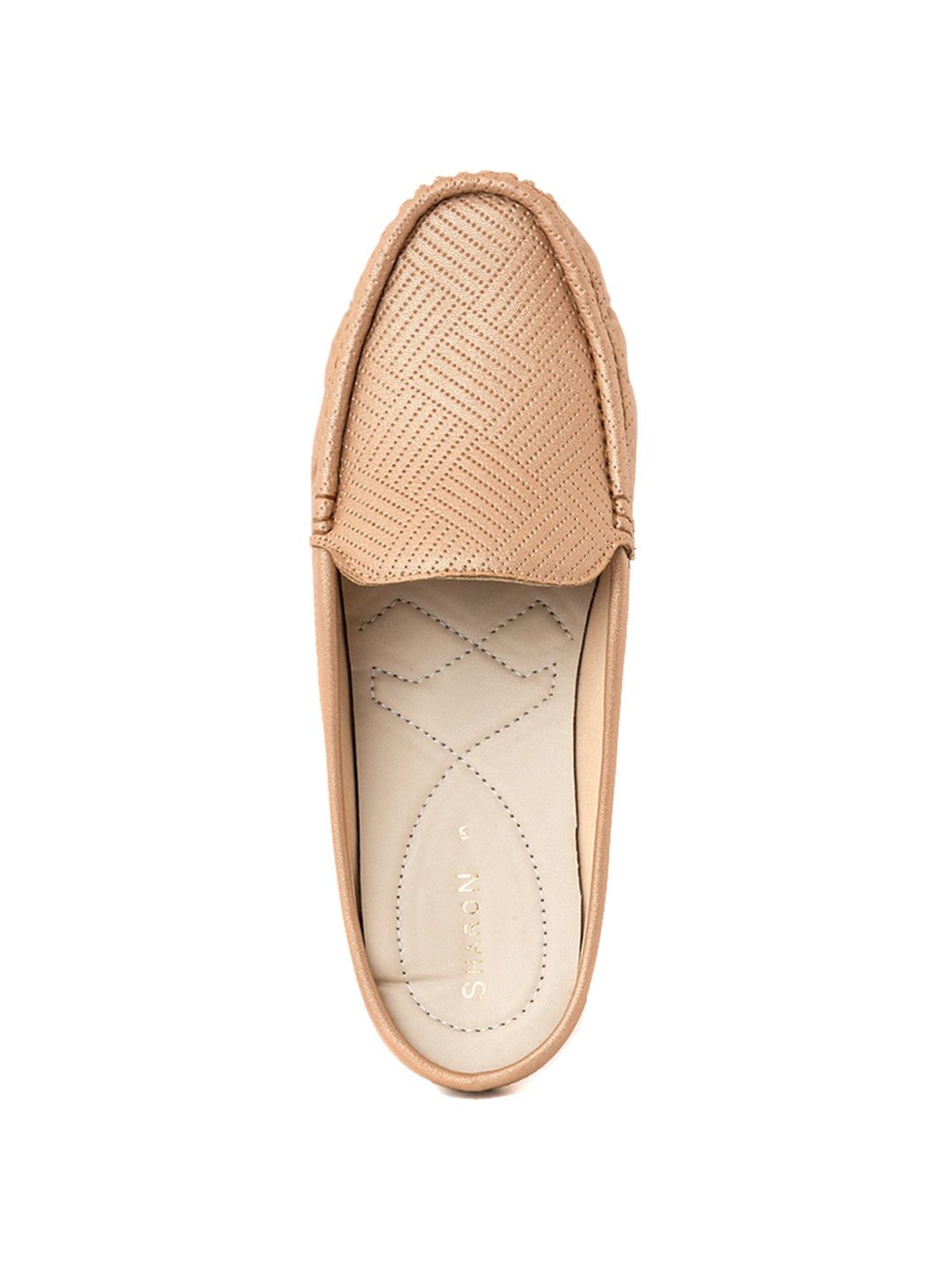 Khadim Women's Rose Gold Mule Shoes
