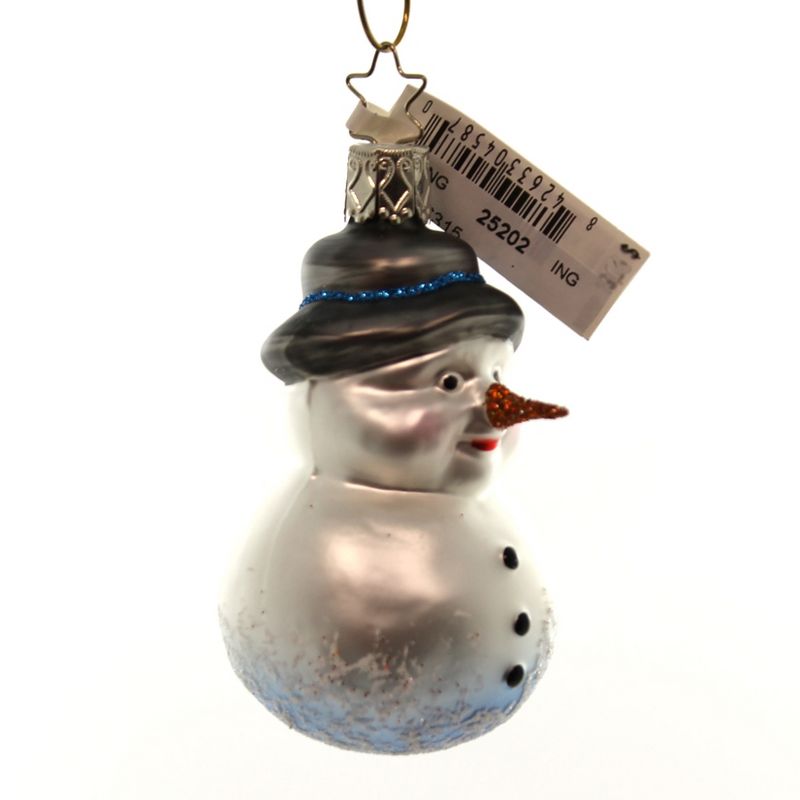 Inge Glas Old Friend Snowman Ornament Christmas German  -  Tree Ornaments