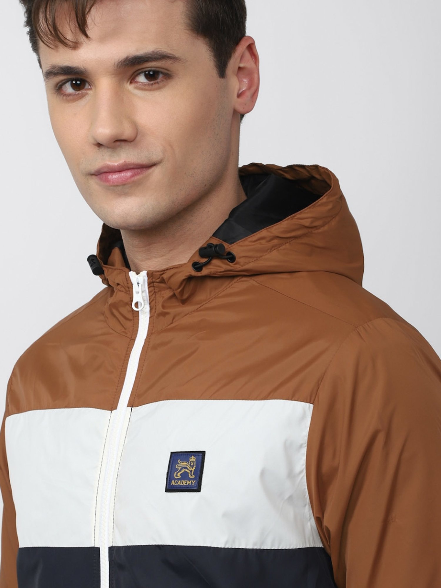 Hummel Grey Regular Fit Bomber Jacket