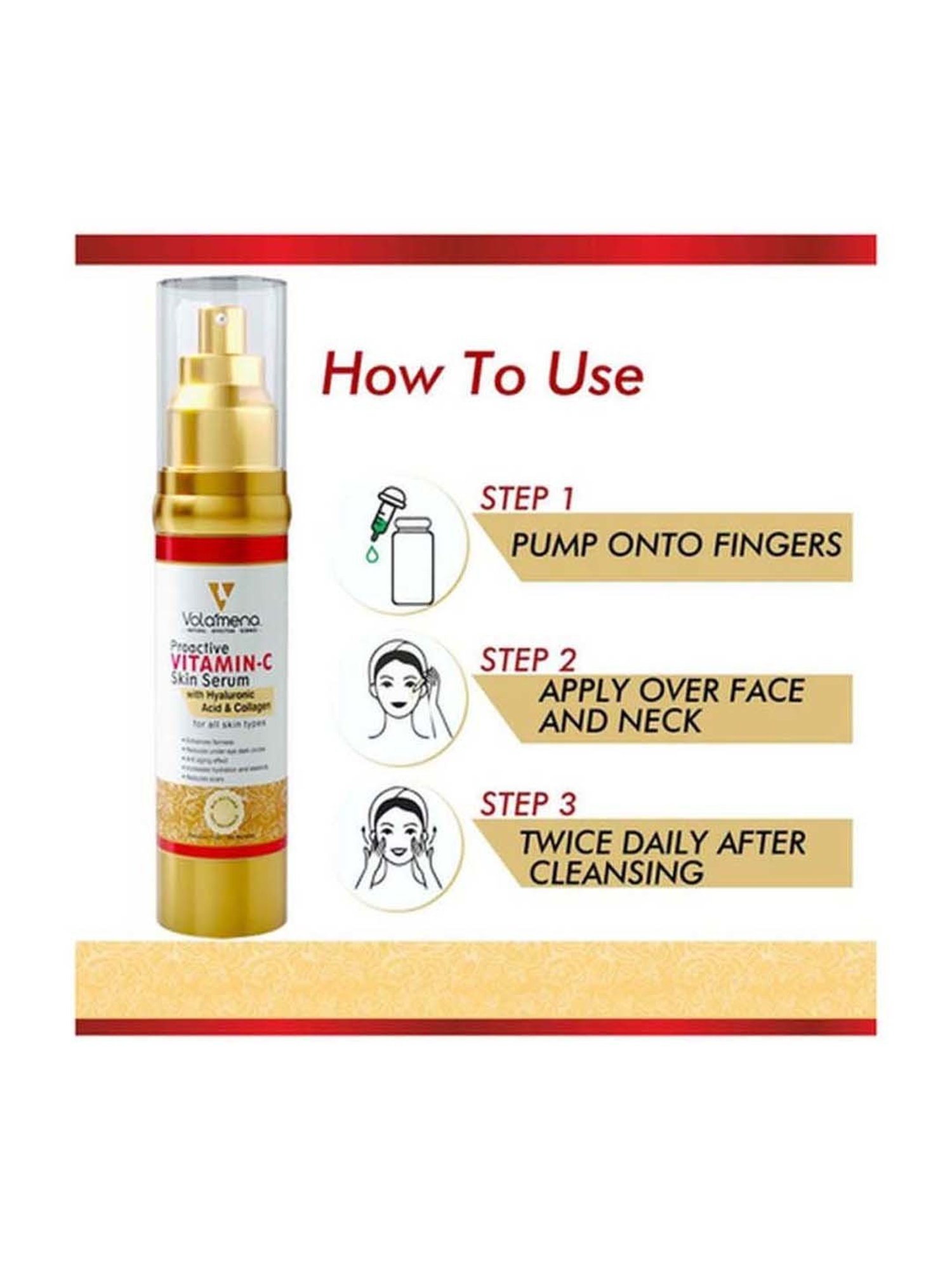 Volamena Proactive Vitamin C Face Serum - 50 ml