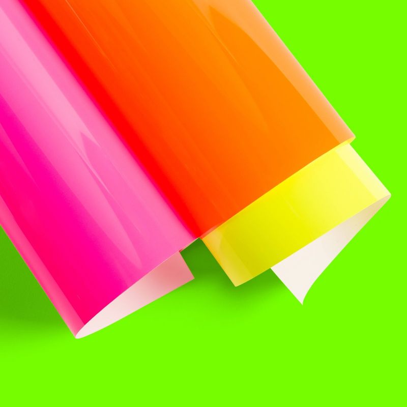 Cricut 3ct Everyday Iron-On Neon Glow Sticks Sampler