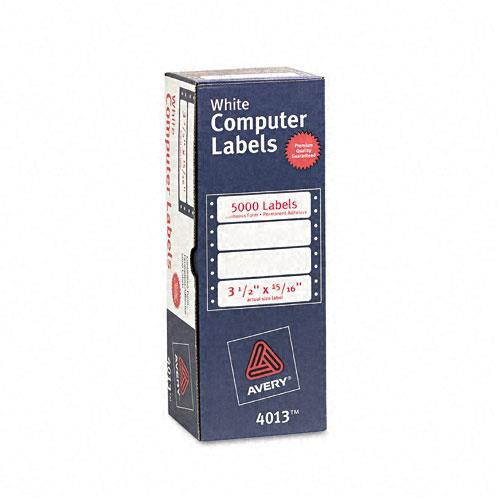 Avery Label,Tab,3.5x15/16,5m/Bx 4013