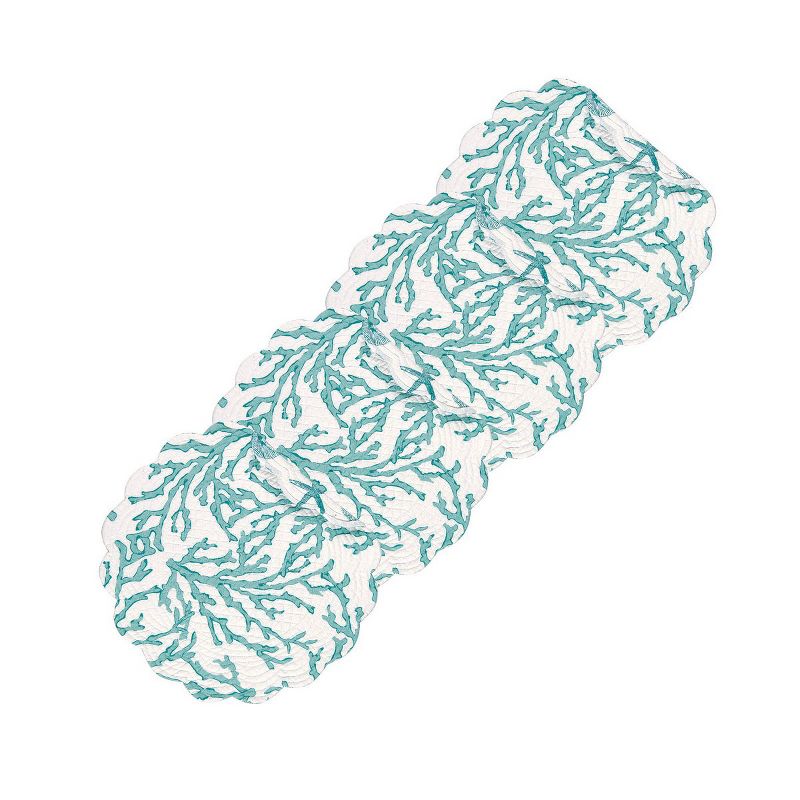 10 Pieces 14.4" Gold Leaf-Shaped Vinyl Placemats, Washable Table Mats Set for Party Decorations and Catering Events