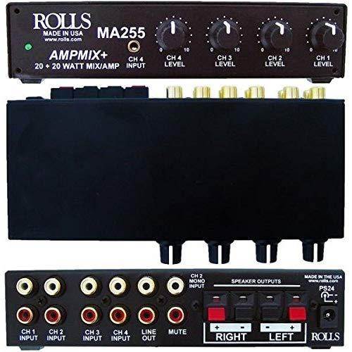 ROLLS MA255 Compact Class D Stereo Amplifier