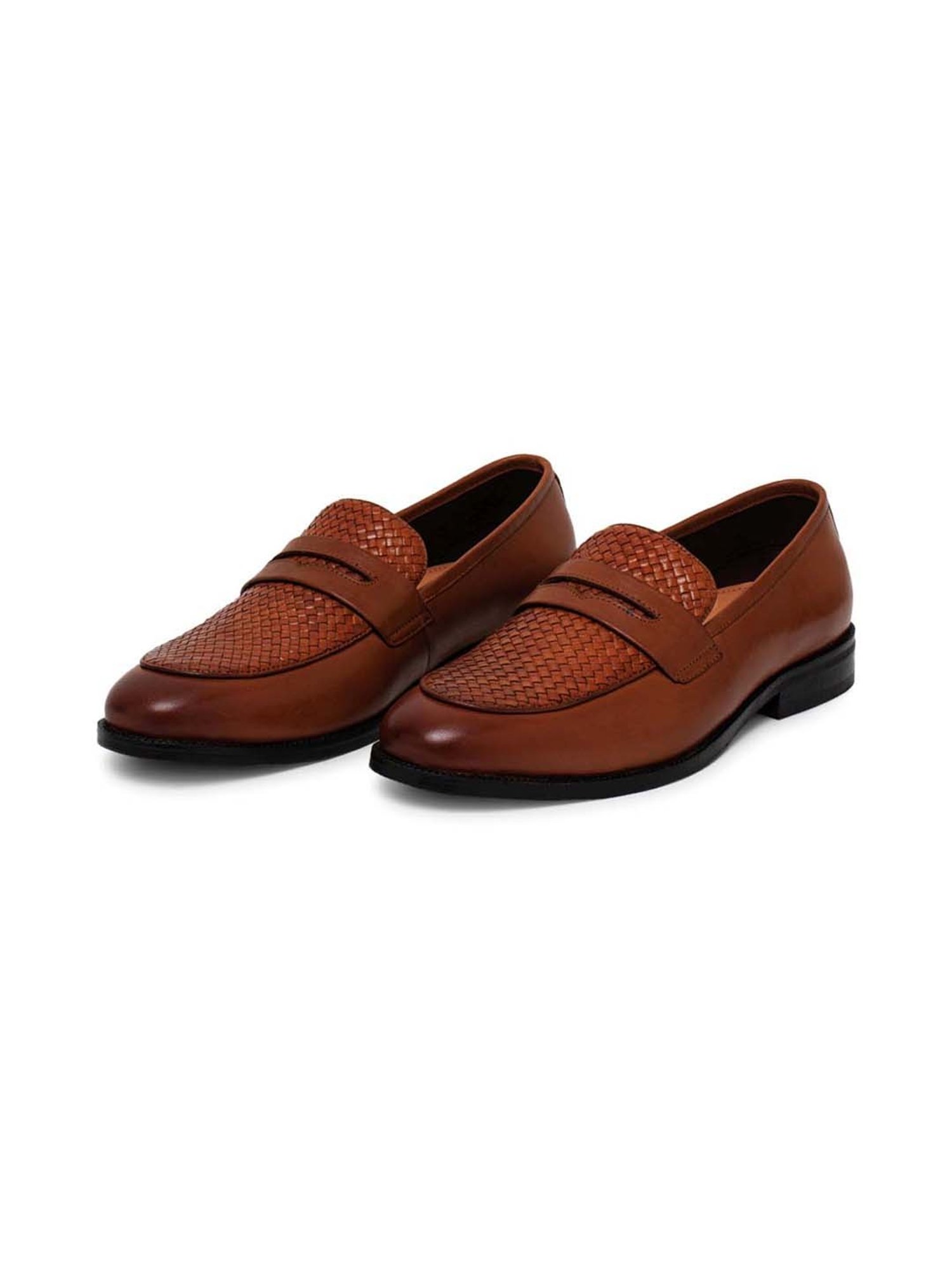 Ezok Men's Tan Casual Loafers