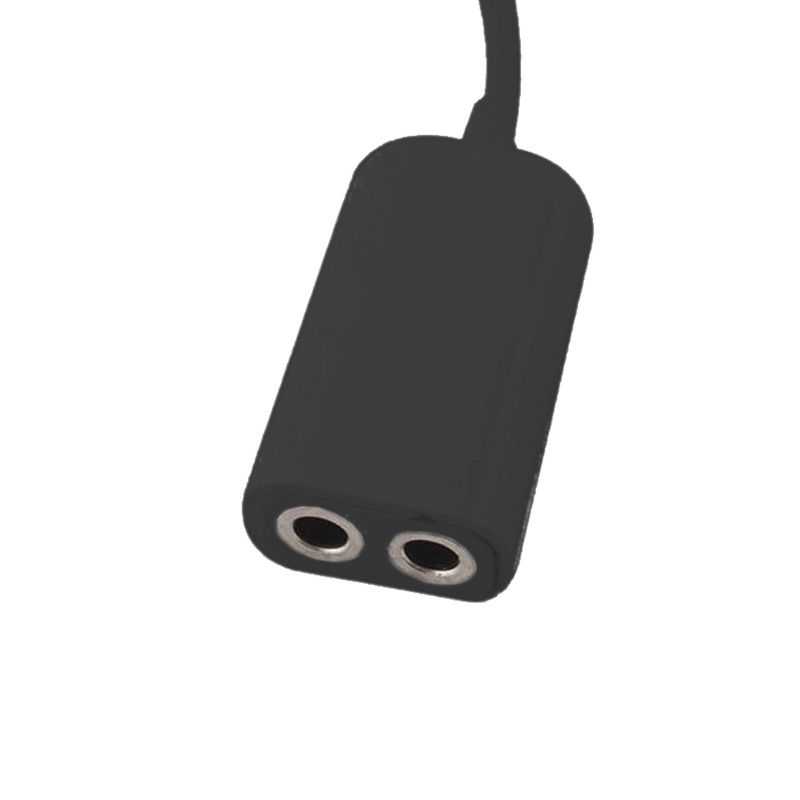 Audio Splitter for iPhone/iPad/iPod- Black