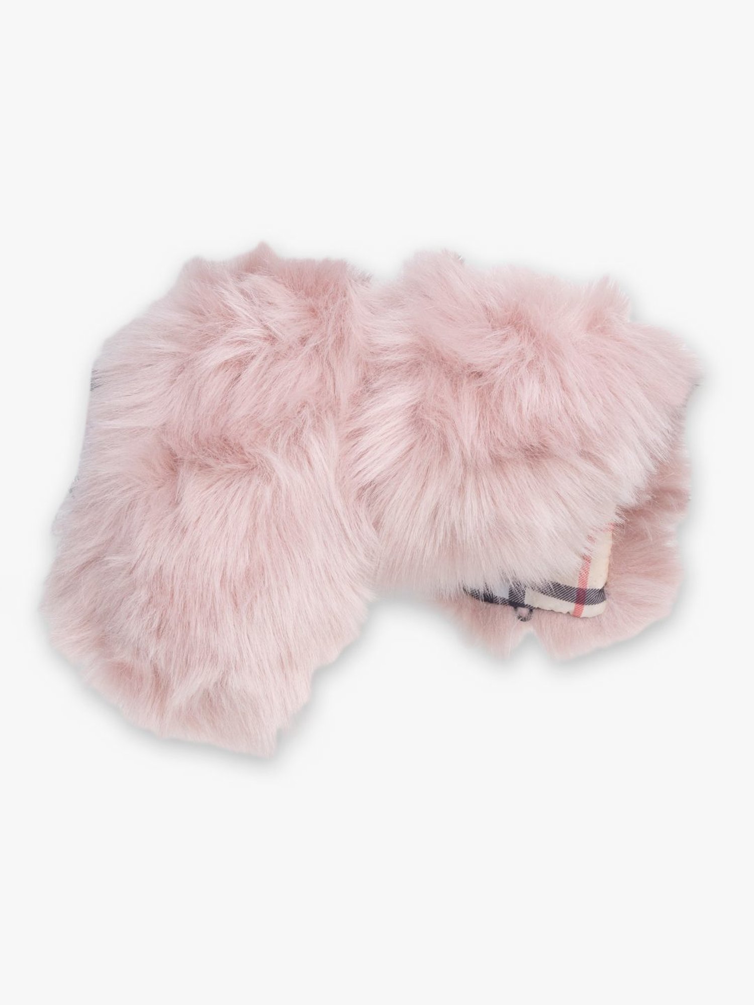 Kazo Pink Fur Scarf