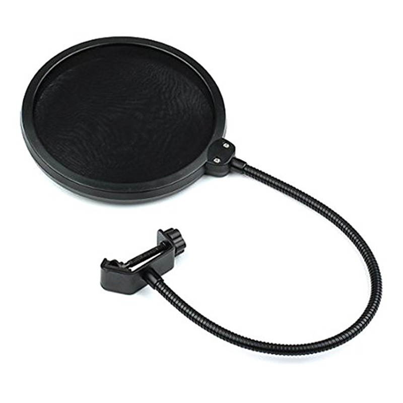 Flexible Mic Microphone Studio Wind Screen Pop Filter Mask Shied Gooseneck