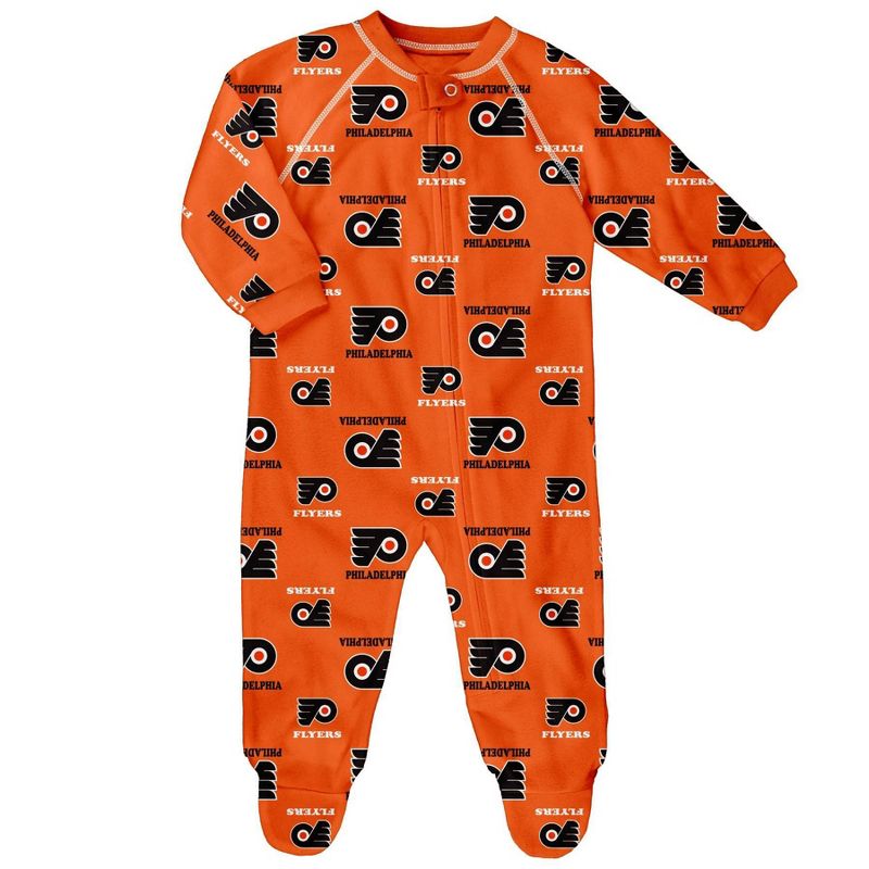 NHL Philadelphia Flyers Baby Boys' Sleeper - 3-6M