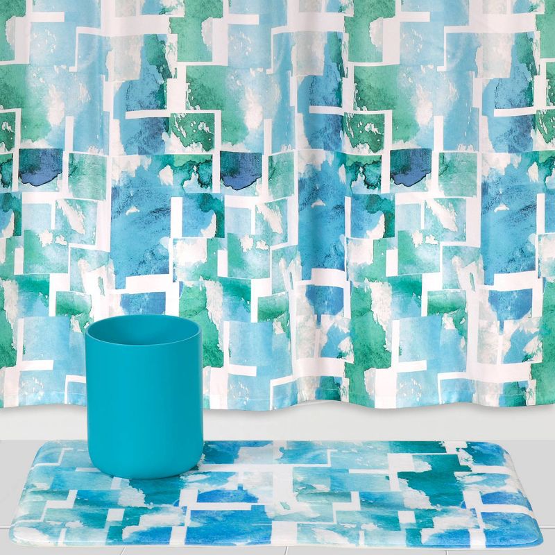 Oceania Bath Rug Blue/Green - Creative Bath