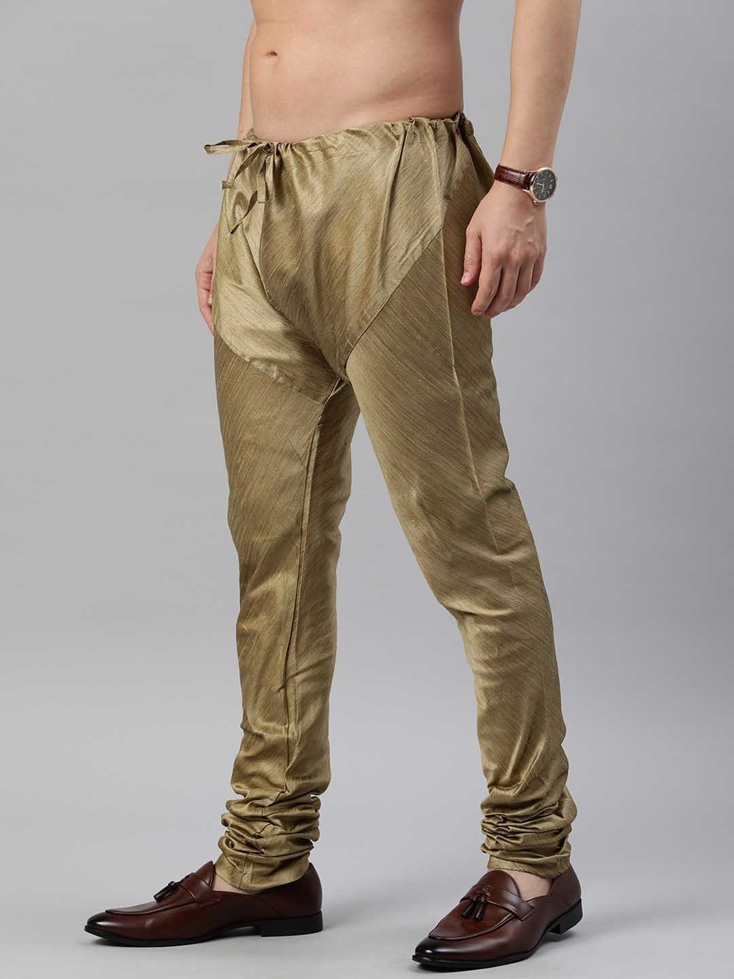 Manthan Green Regular Fit Churidars