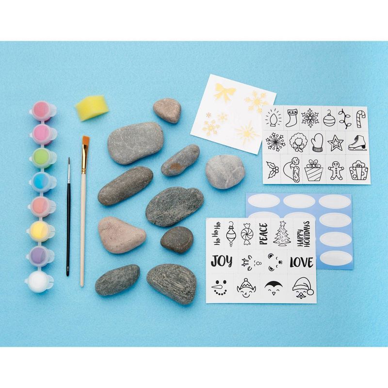 Creativity for Kids Holiday Hide & Seek Rock Painting Kit