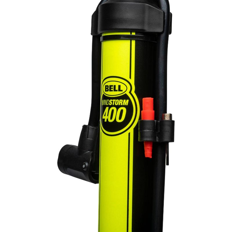 Bell Sports Windstorm 400 Floor Bike Pump - Black