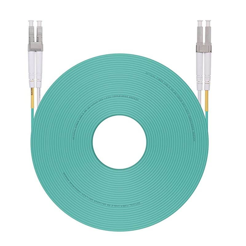 to Fiber Optic Cable Multimode Duplex OM3 10Gb 50125um LSZH 20Meter Available 1m 30m
