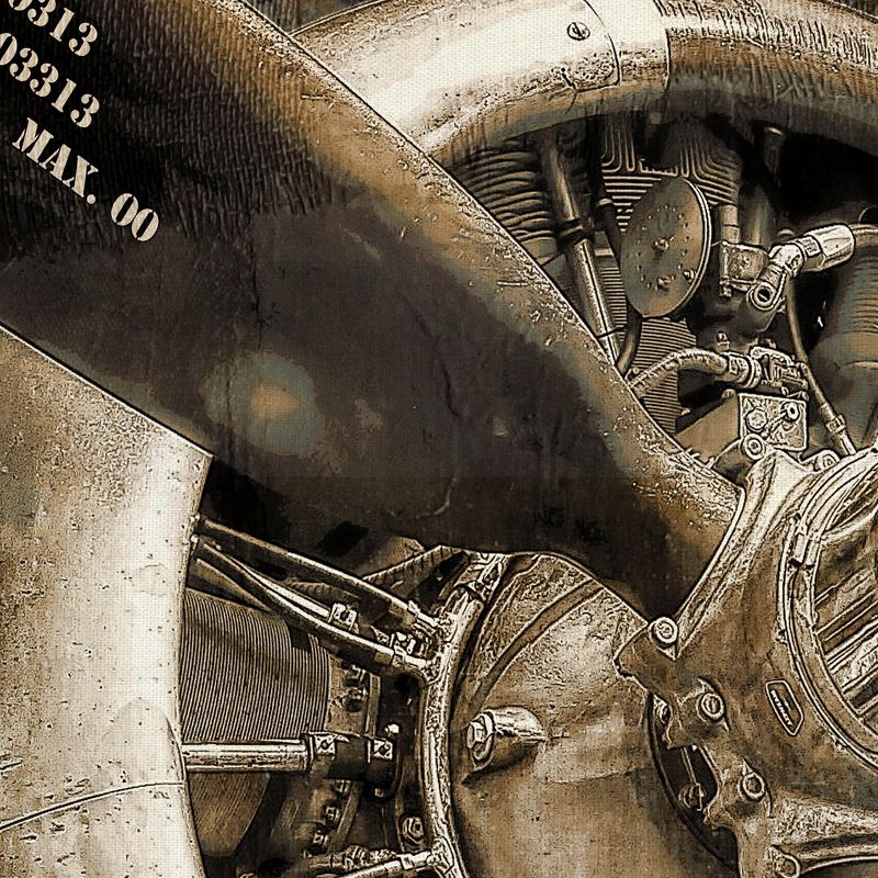 35"x35" Wing And A Prayer By Mindy Sommers Art On Canvas - Fine Art Canvas