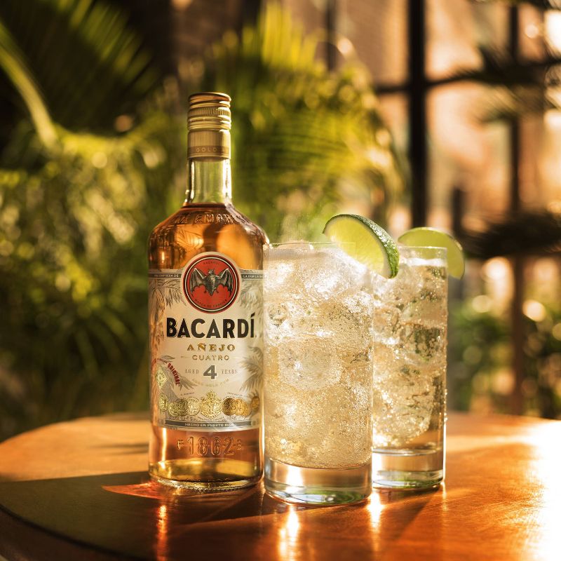 Bacardi 4yr Anejo Cuatro Rum - 750ml Bottle