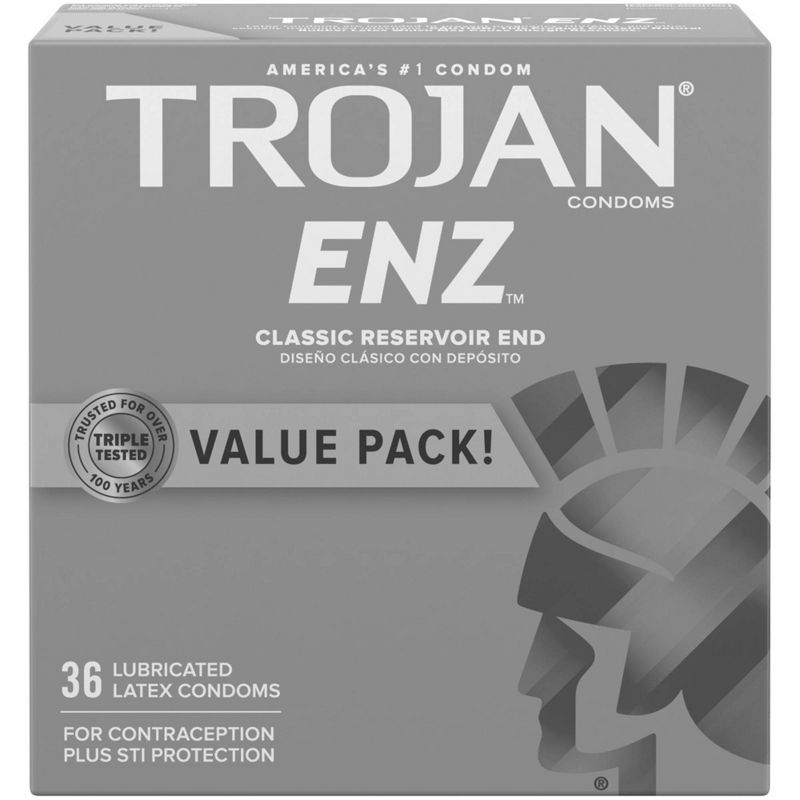Trojan ENZ Lubricated Condoms - 36ct