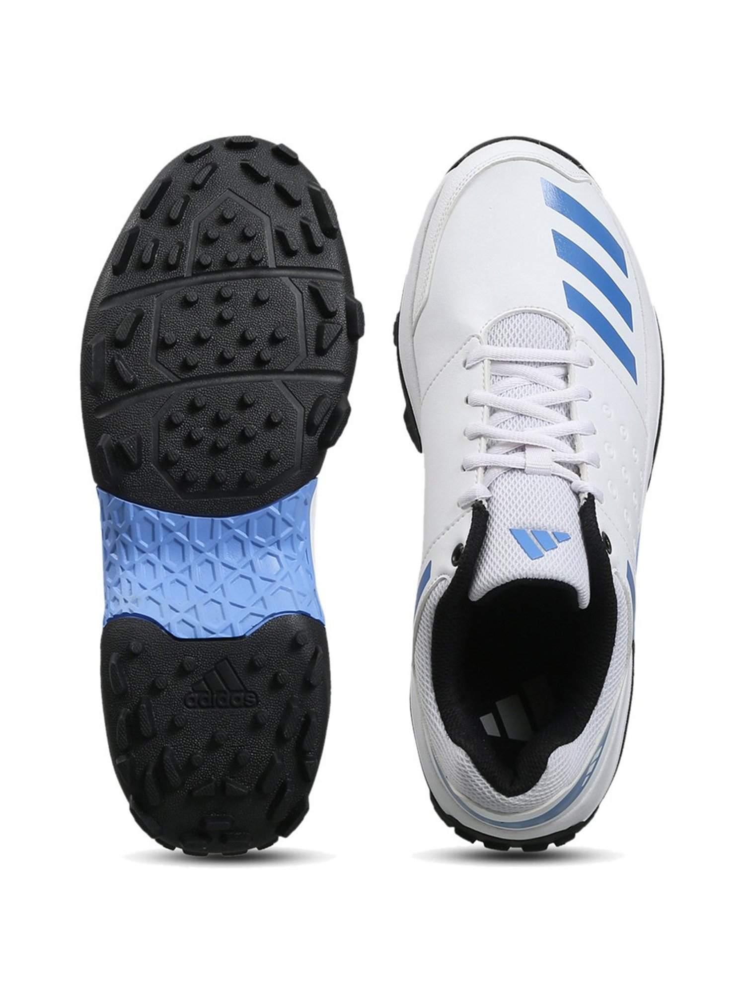 Adidas Men's CriNU 23 White Cricket Shoes