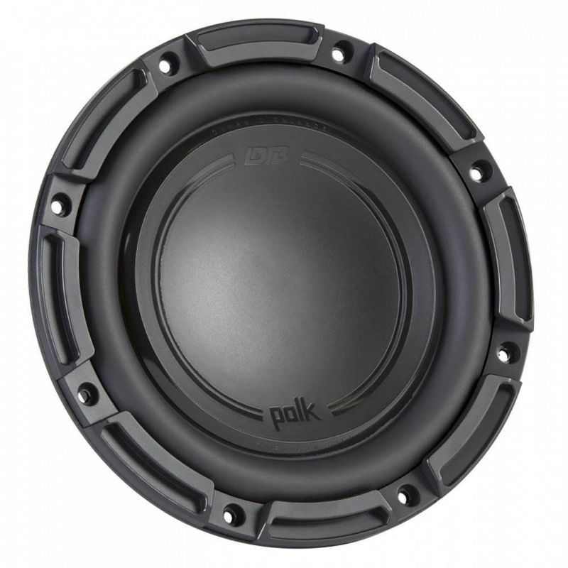 Polk Audio DB+ 8 Inch 750 Watt 4 Ohm DVC Marine, ATV & Car Subwoofer | DB842DVC