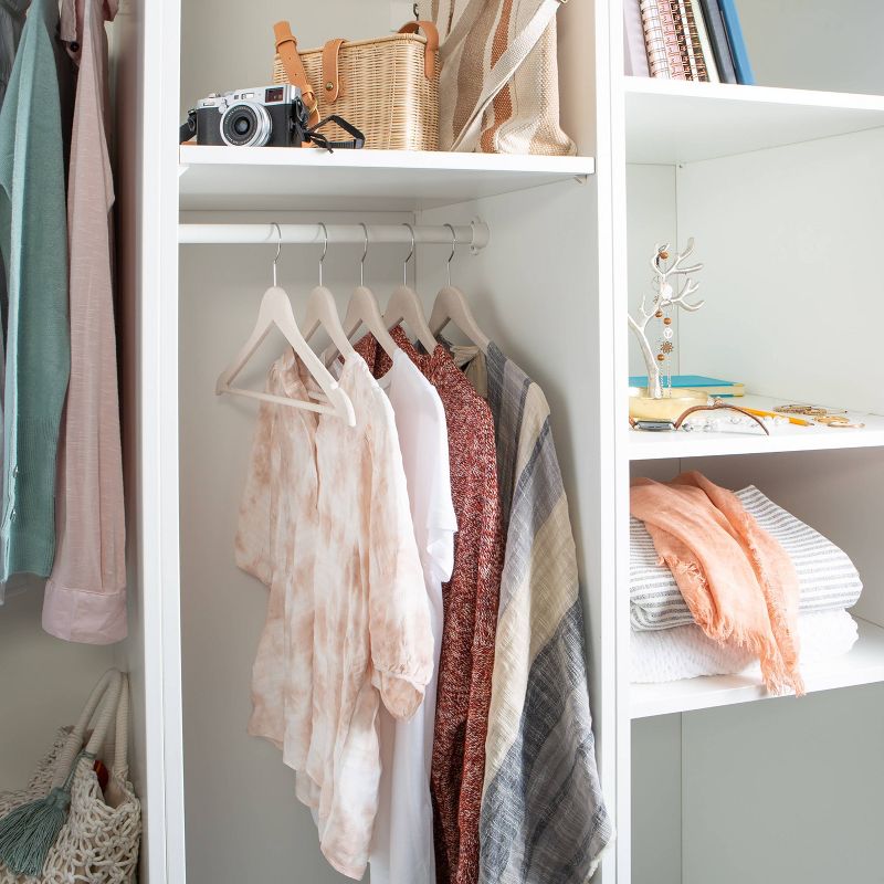 Simplify 5pk Eco Friendly Eco Hangers Natural