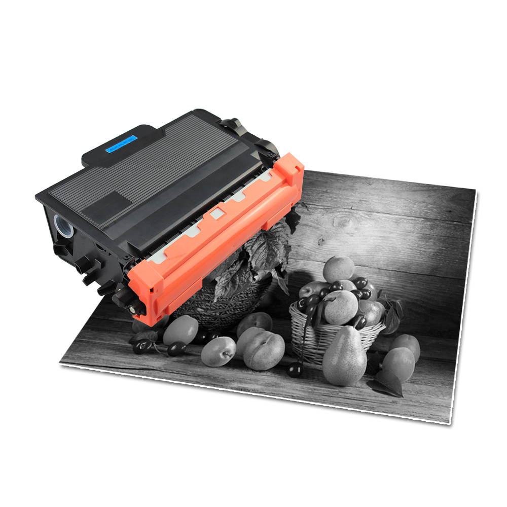 Compatible Brother TN850 TN820 Toner Cartridge 2PK for use with HL-L6200DW, HL-L6200DWT, HL-L5200DWT, HL-L6300DW, MFC-L5700DW, MFC-L5800DW