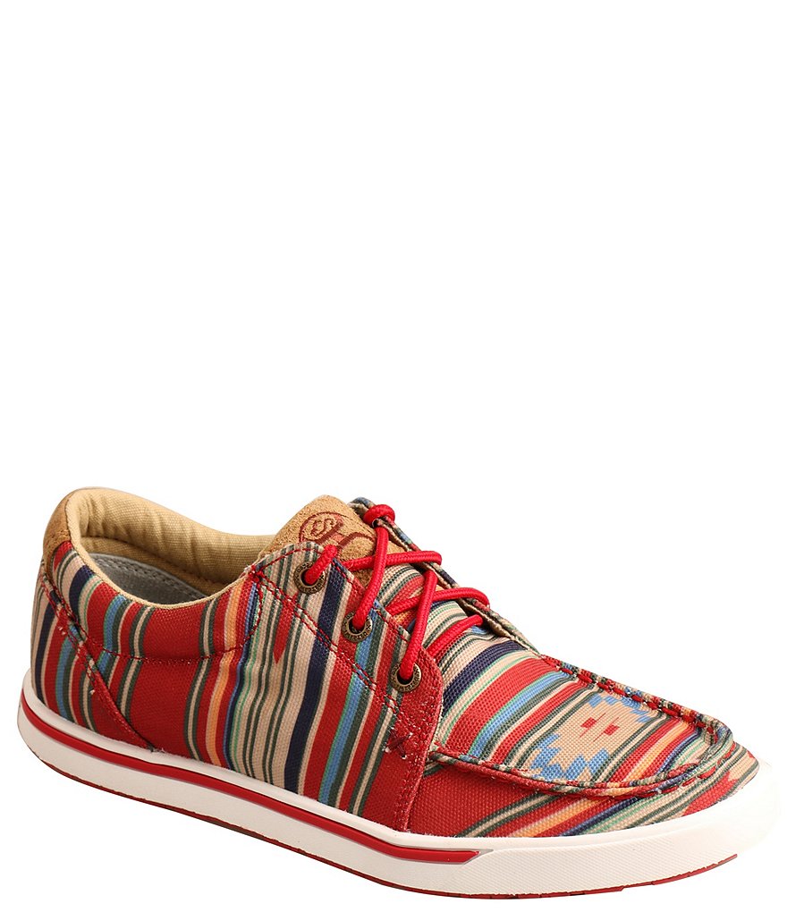 Twisted X Women's Stripe Tribal Printed Hooey Loper Sneakers